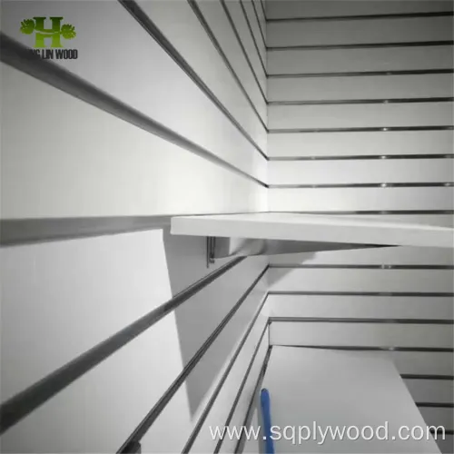 Melamine Grooved MDF for Display Furniture